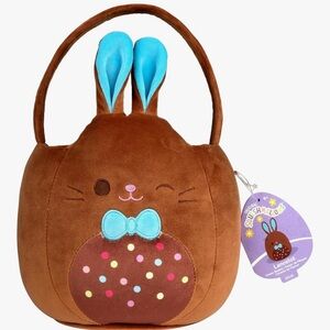 Squishmallows Lancelot the Chocolate Bunny Easter Basket